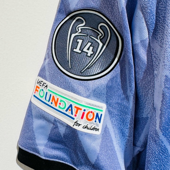 Real Madrid Away Kit Jersey Champions League Yovanny 25 XXL Adidas Aeroready - Picture 4 of 7